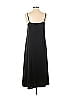 Nap Solid Black Casual Dress Size S - photo 2