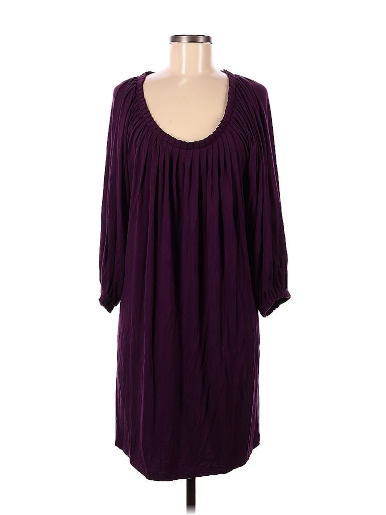 Click to view more detailed imagery on our partner's website Pre-owned Sharagano Casual Dress In Purple