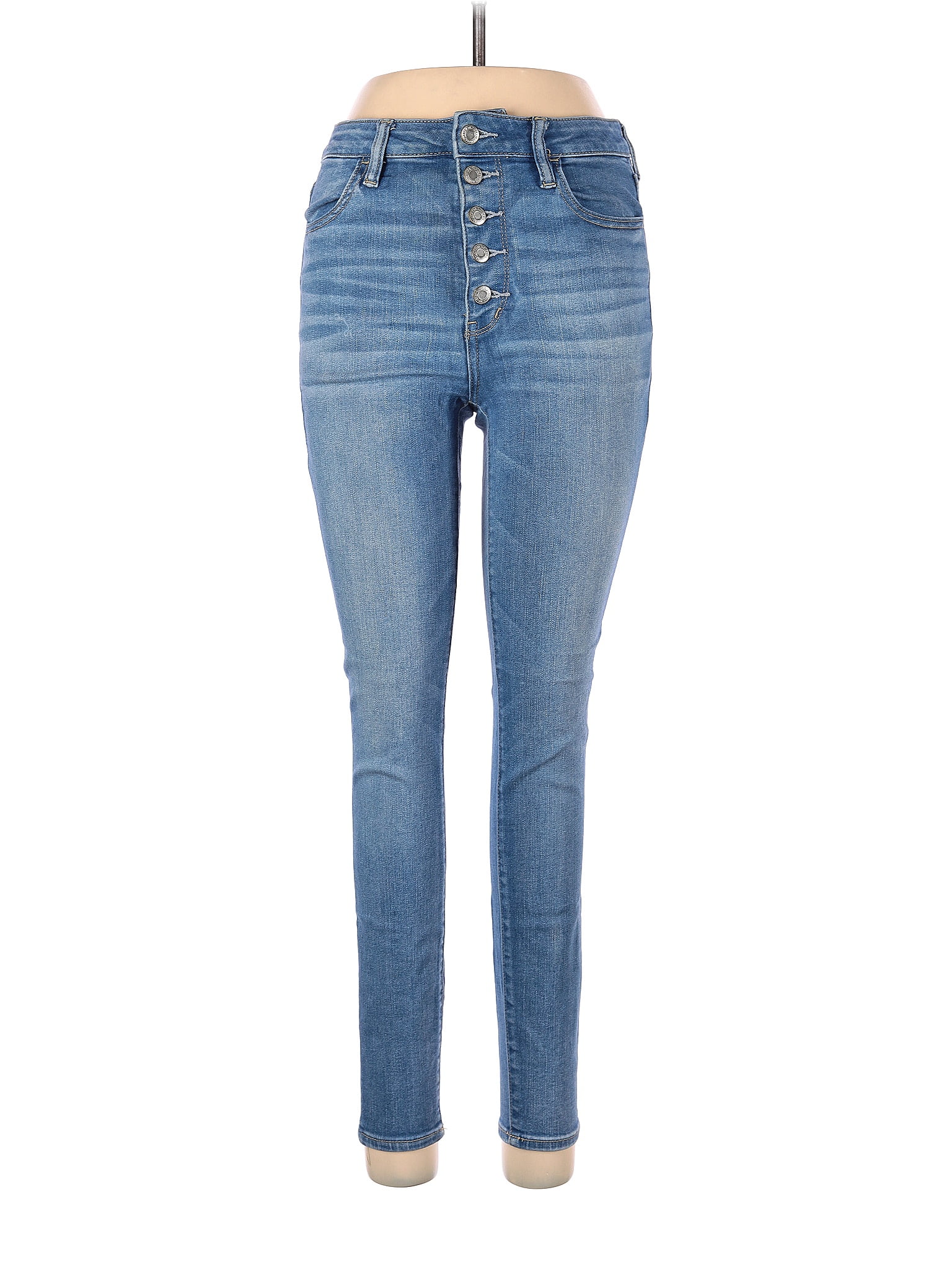 Jeans Habitat Boot Cut Taille 8 Regular - Coupe Bootcut Avec Boutons Métal - Occasion Très Bon état