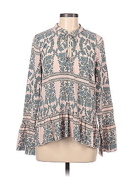 Corsage Long Sleeve Blouse (view 1)