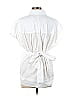Pearl By Lela Rose White Short Sleeve Blouse Size XS - photo 2