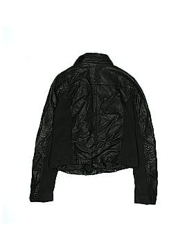 Justice Faux Leather Jacket (view 2)