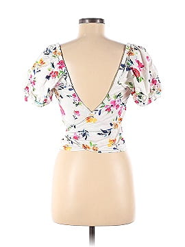 Marissa Webb Collective Puff Sleeve Floral Top (view 2)
