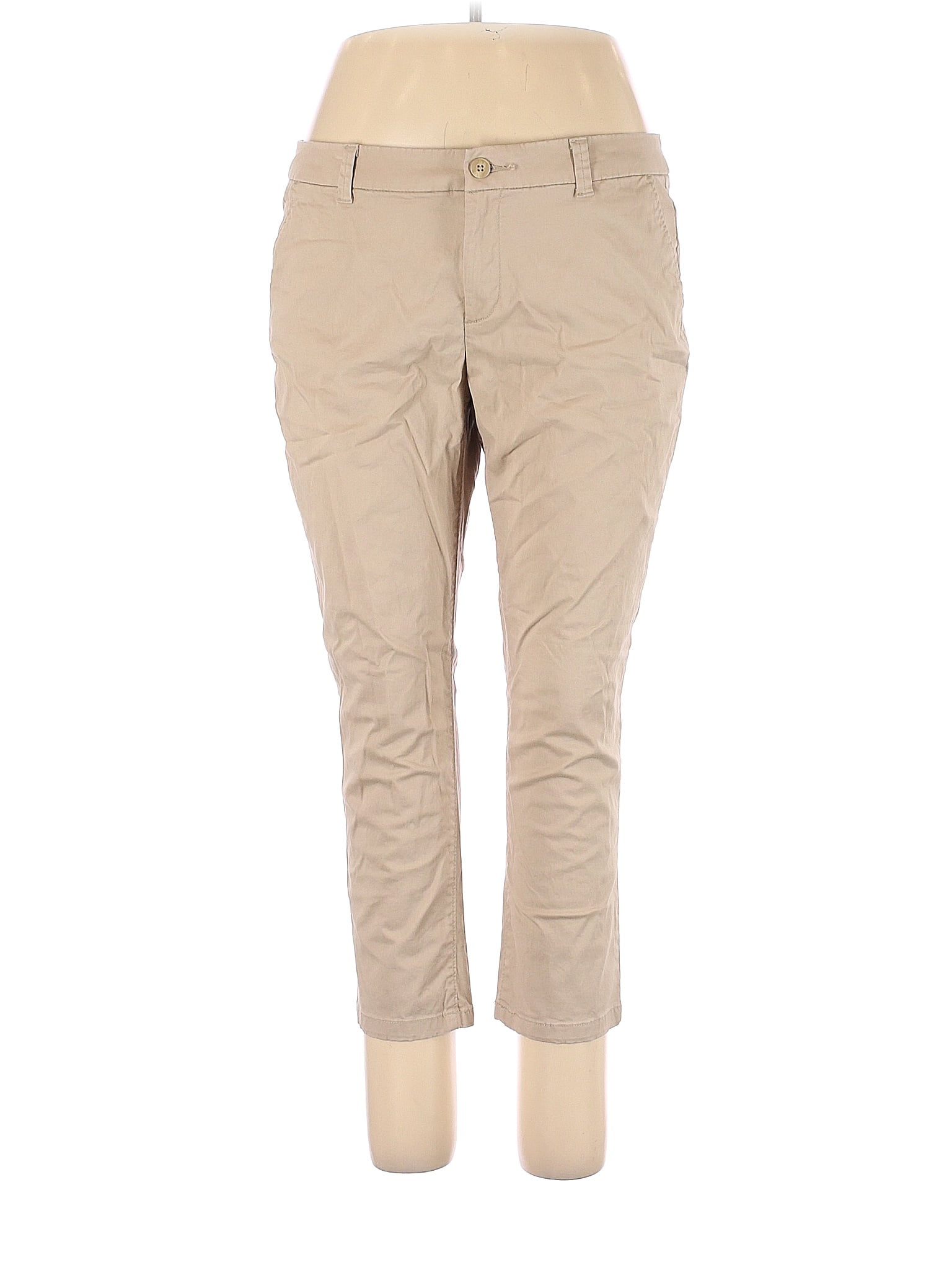 JCPenney Tan Khakis Size 16 40 off thredUP