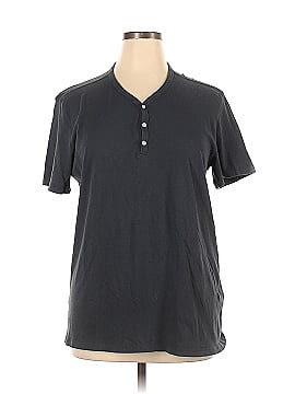 Vince. Short Sleeve Henley (view 1)