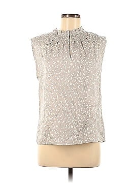 TAILORED by Rebecca Taylor Sleeveless Silk Top (view 1)