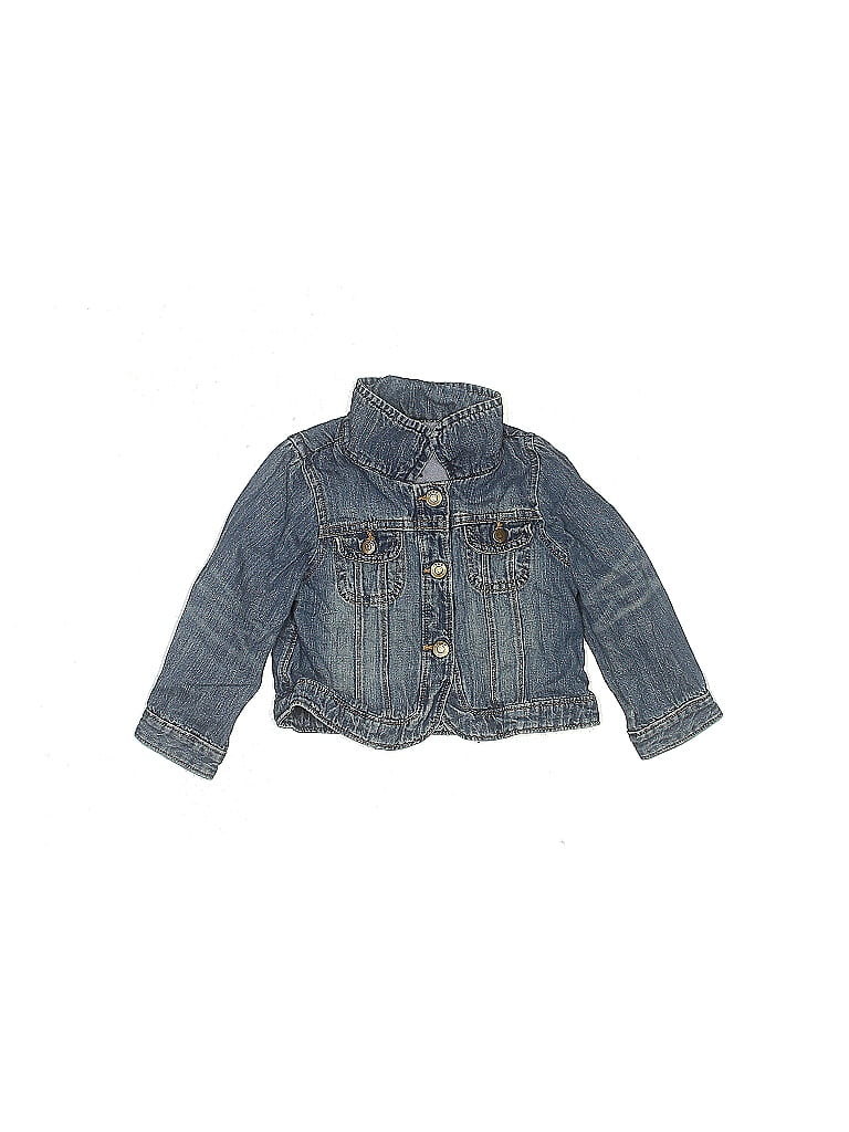 Pre-owned Baby Gap Kids' Denim Jacket In Blue