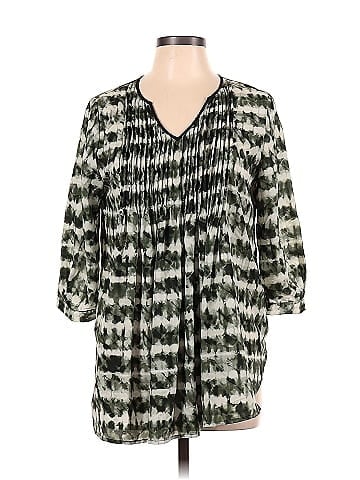 Noir 3/4 Sleeve Blouse (view 1)