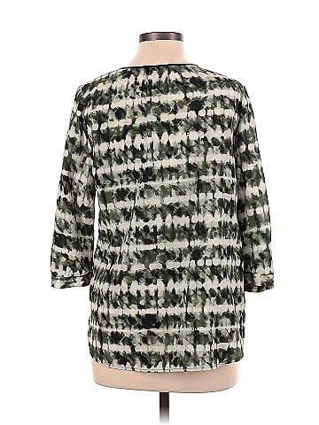 Noir 3/4 Sleeve Blouse (view 2)