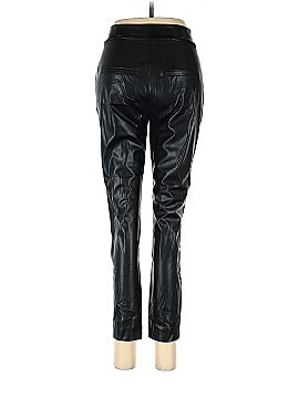 Tapered Faux Leather Pants (view 2)