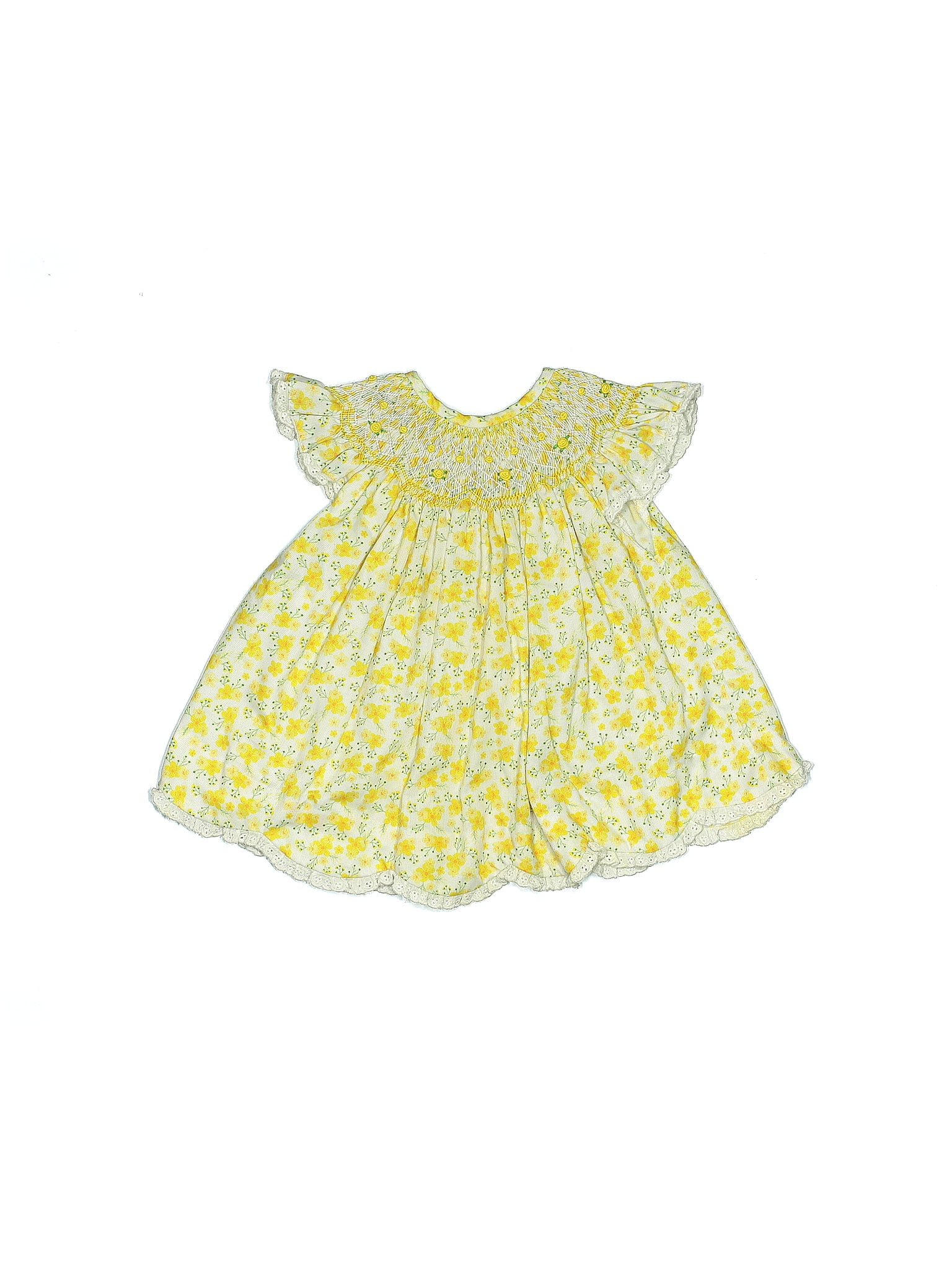 Assorted Brands Yellow Dress Size 18 mo 48 off thredUP