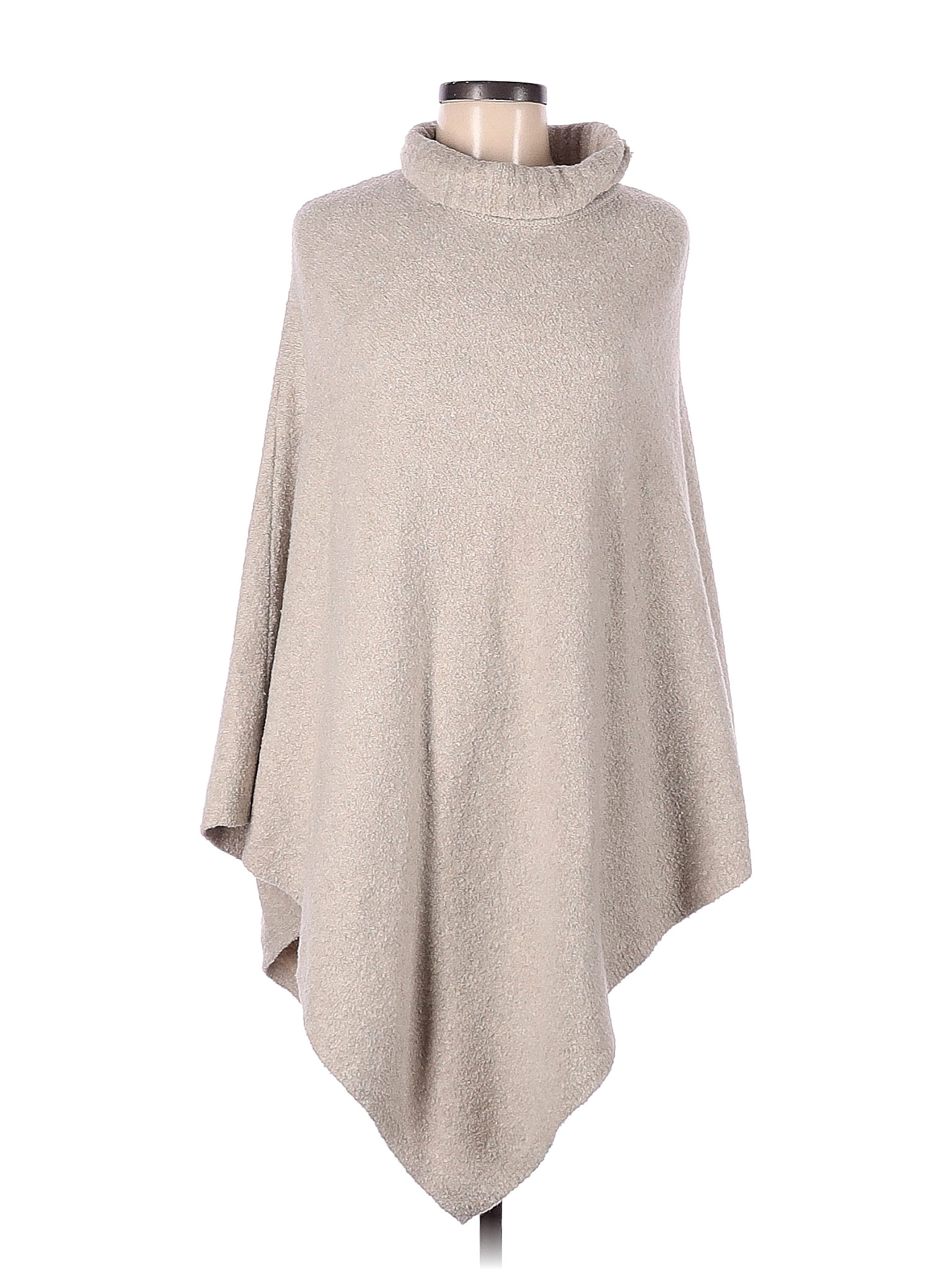 J.Jill Tan Poncho One Size - 73% off | thredUP