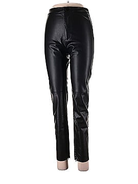 Zara Faux Leather Pants (view 1)