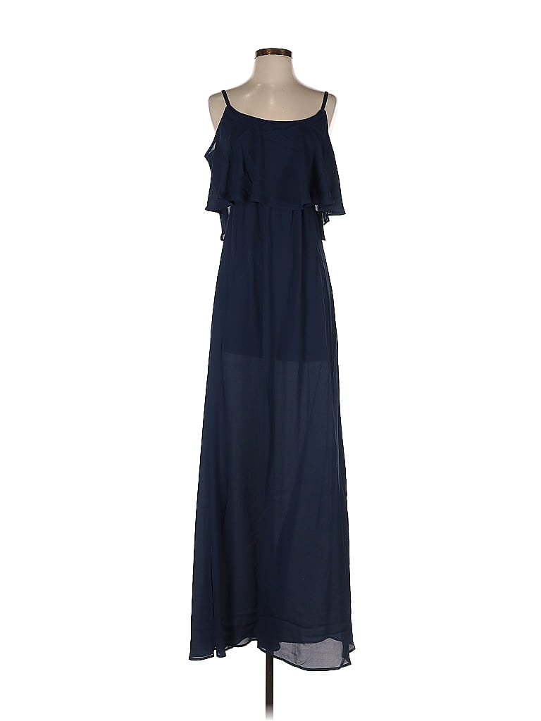 Show Me Your Mumu 100% Polyester Blue Cocktail Dress Size XS - photo 1
