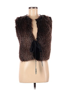 Ann Taylor Factory Faux Fur Vest (view 1)
