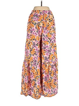 Something Navy Floral Wide Leg Pants (view 2)