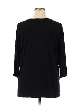 Susan Graver Long Sleeve Top (view 2)