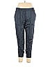 Ann Taylor LOFT 100% Viscose Jacquard Grid Blue Casual Pants Size 10 - photo 1