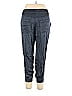 Ann Taylor LOFT 100% Viscose Jacquard Grid Blue Casual Pants Size 10 - photo 2