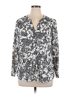 Sara Michelle Long Sleeve Blouse (view 1)