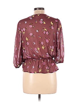 Lily White 3/4 Sleeve Blouse (view 2)