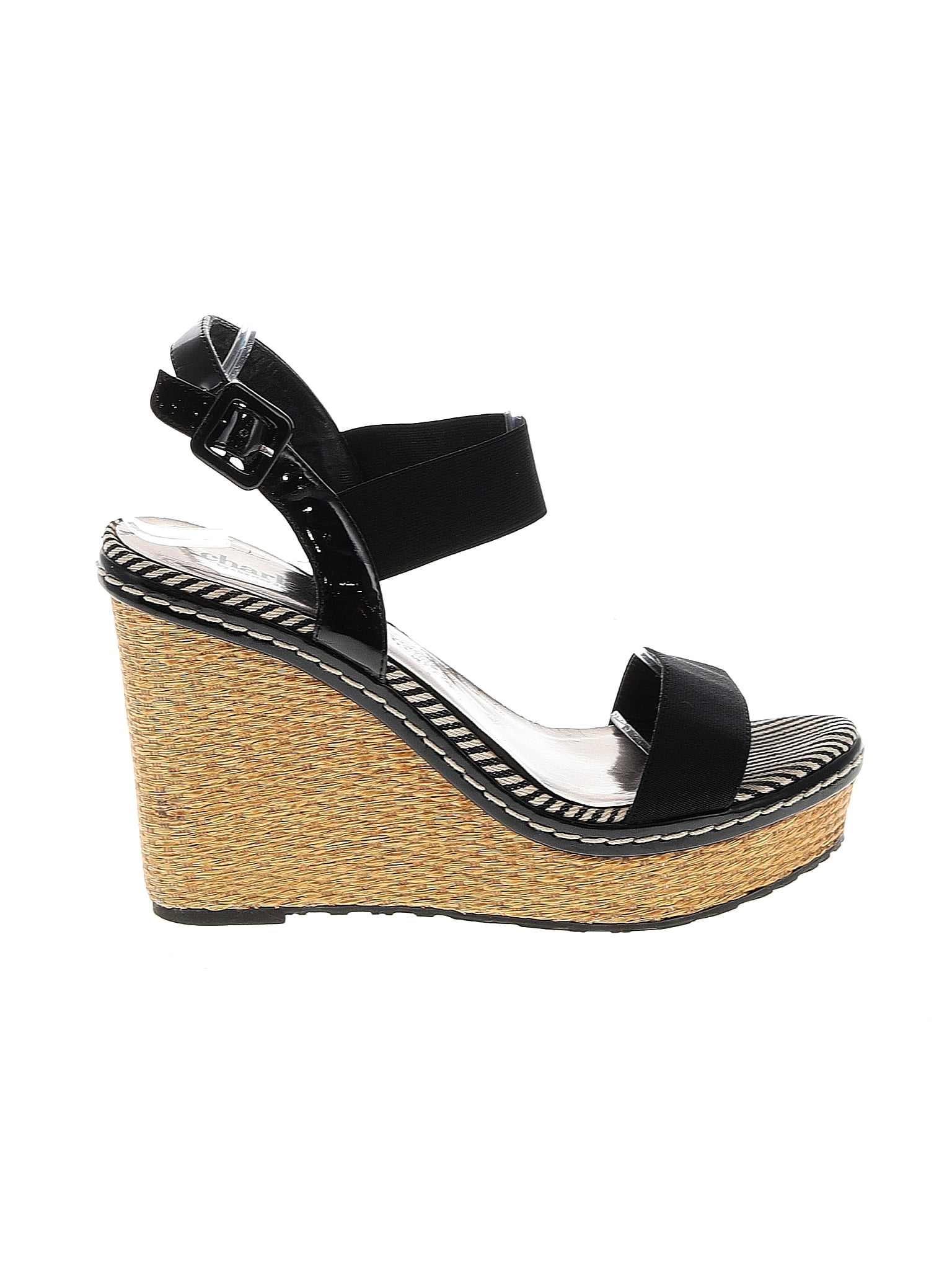 charles by charles david black wedges