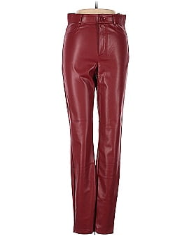 Zara Faux Leather Pants (view 1)