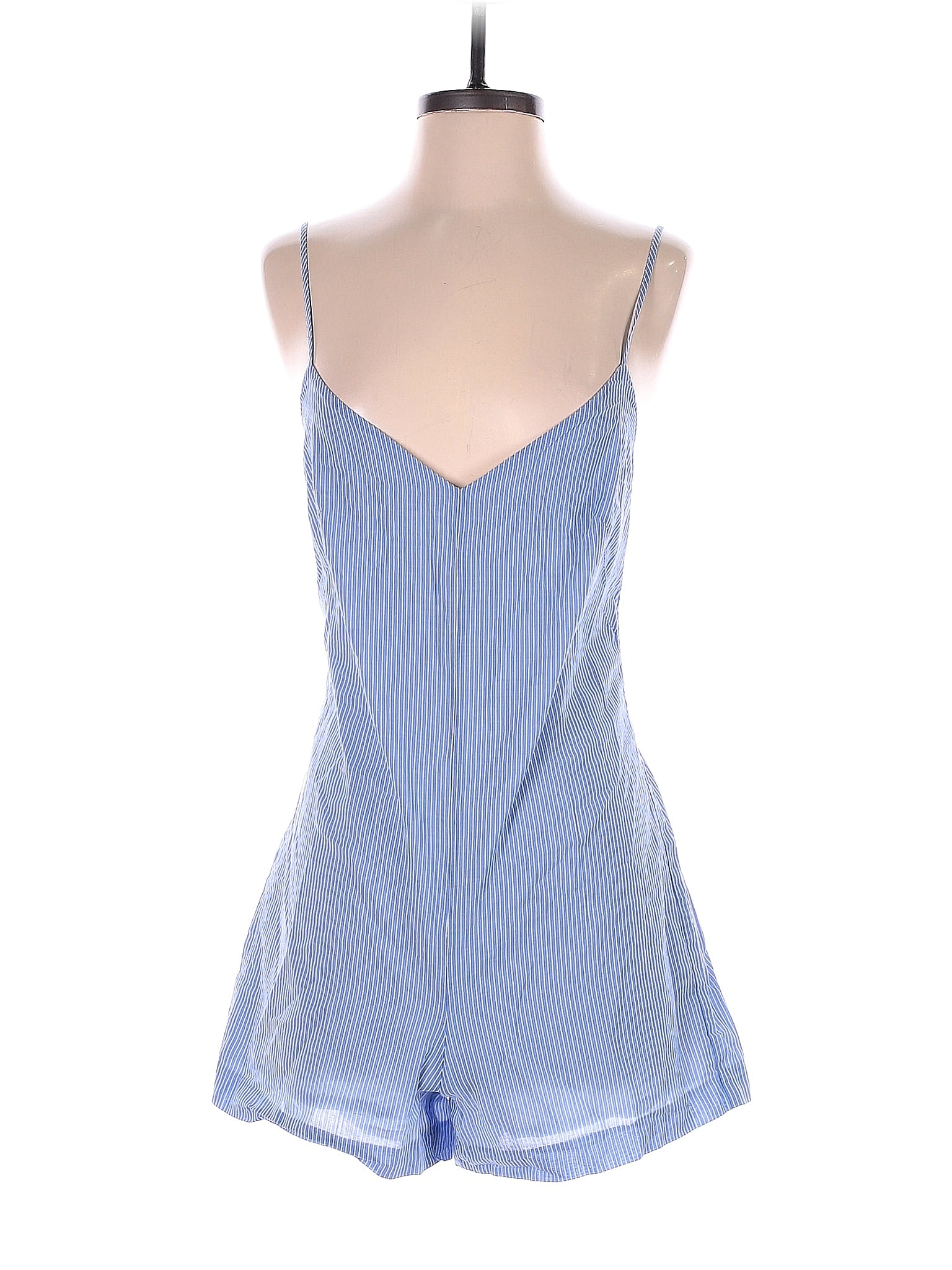 Club Monaco 100% Cotton Blue Romper Size 4 - 80% off | thredUP