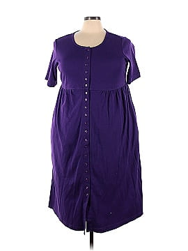 Woman Within Casual Dress (view 1)