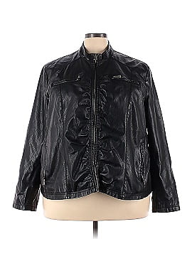 Maxwell Studio Faux Leather Jacket (view 1)