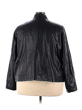 Maxwell Studio Faux Leather Jacket (view 2)