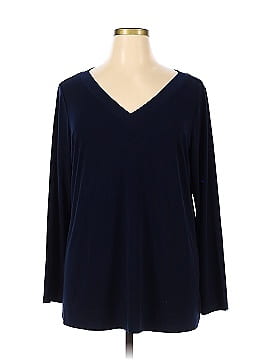 Susan Graver Long Sleeve T-Shirt (view 1)