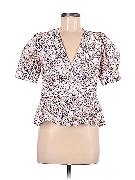 J.Crew Collection Short Sleeve Blouse (view 1)