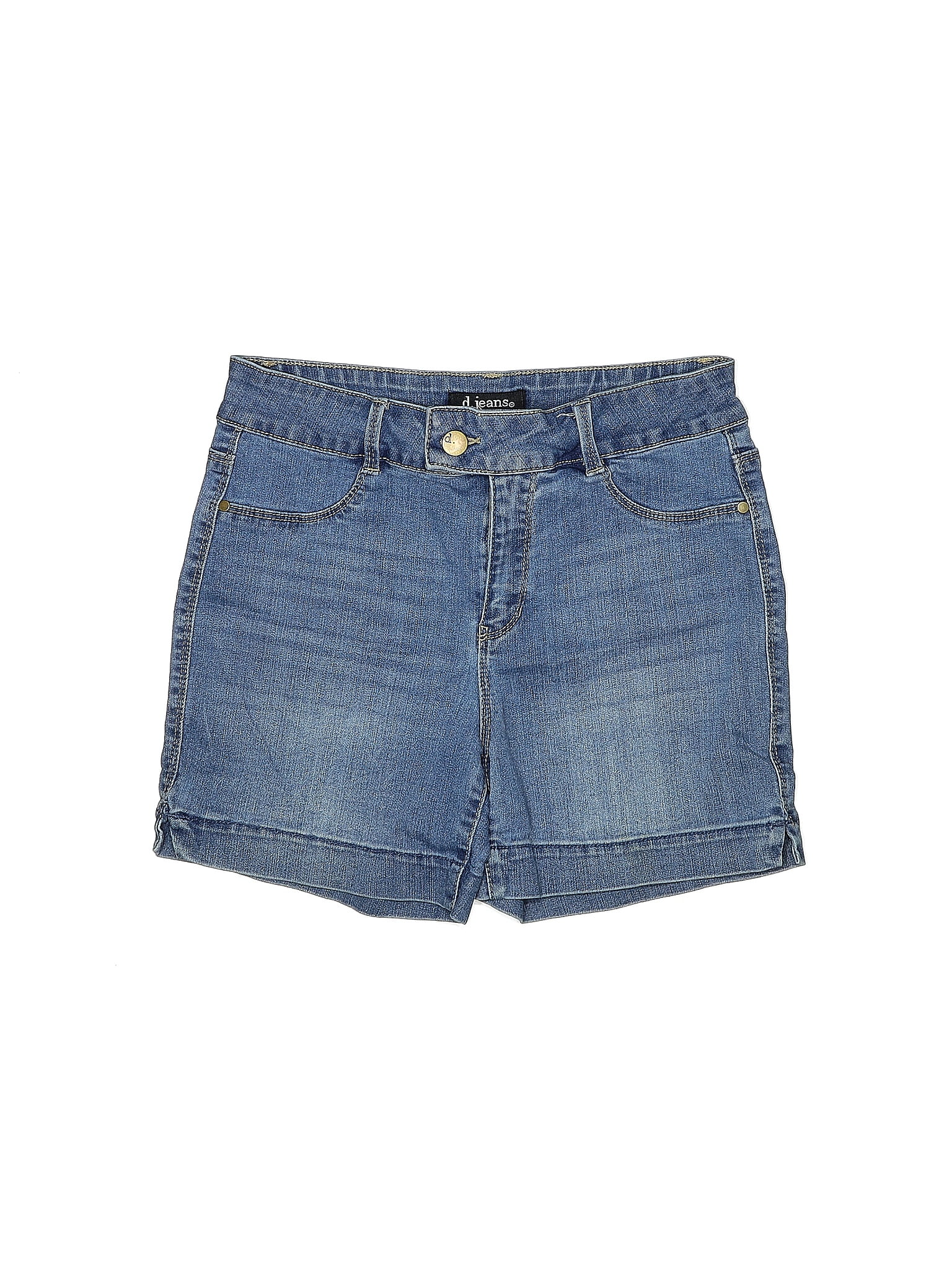 D.Jeans Blue Denim Shorts Size 6 21 off thredUP