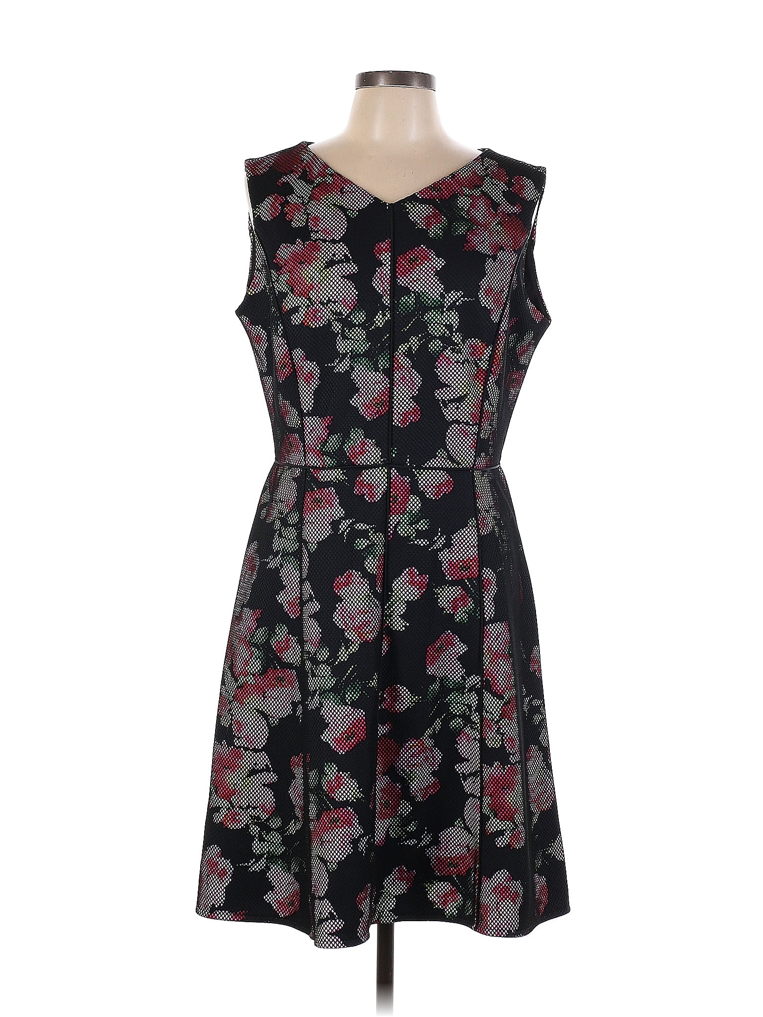 Dress Party Midi By Antonio Melani In Black, Size: 2 main image 1
