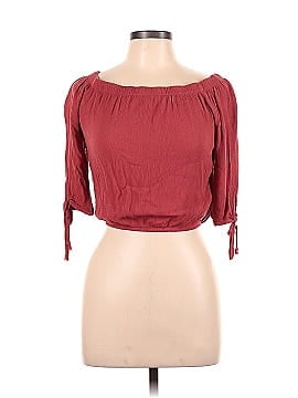 Polly & Esther 3/4 Sleeve Blouse (view 1)