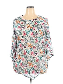 A.P.N.Y. 3/4 Sleeve Blouse (view 1)