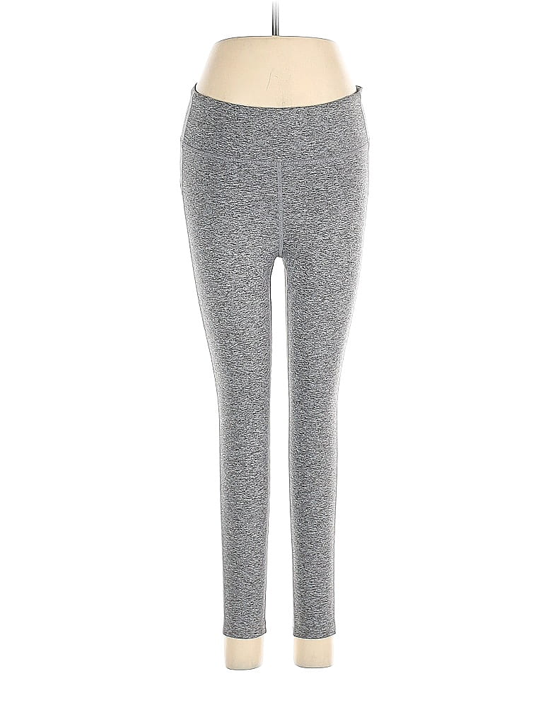 Pre-owned Splendid Yoga Pants In Gray