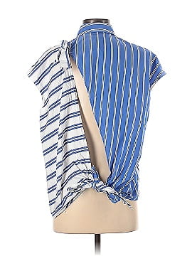 SJYP Striped Sleeveless Button Down (view 2)