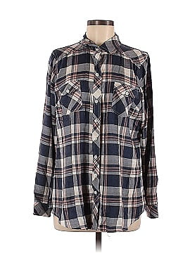 Torrid Long Sleeve Button-Down Shirt (view 1)