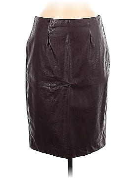 Ann Taylor Faux Leather Skirt (view 1)