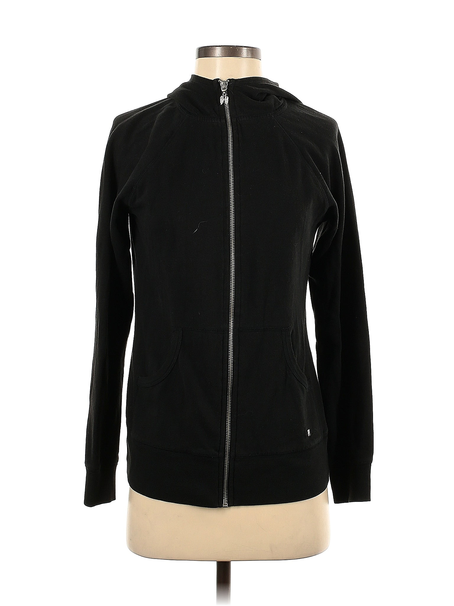 Victoria's Secret Black Zip Up Hoodie Size S - 59% off | thredUP