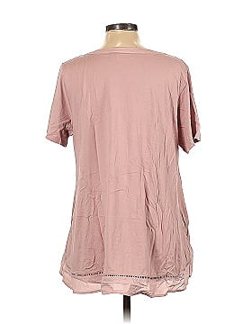 LOGO by Lori Goldstein Short Sleeve Top (view 2)