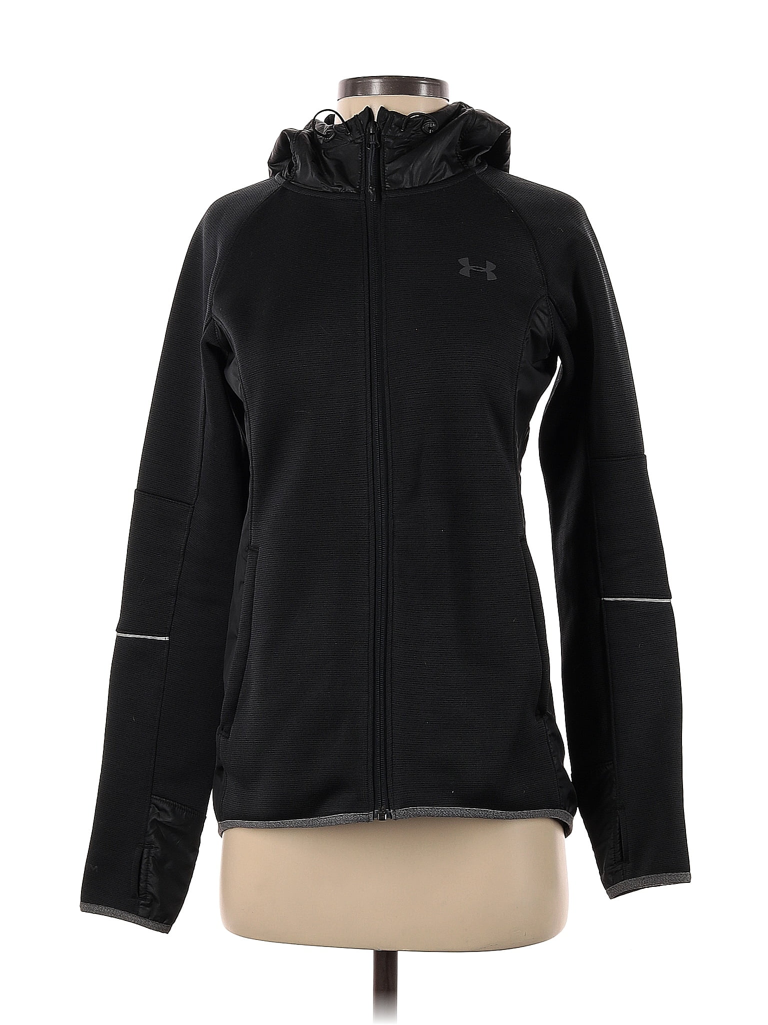 Under Armour Solid Black Track Jacket Size XS - 56% off | thredUP