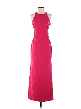 Halston Fuchsia Twist Gown (view 1)