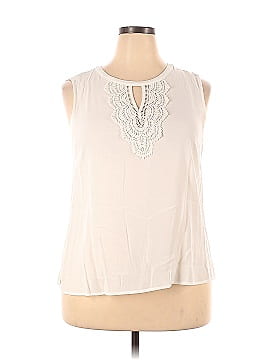 Pale Sky Short Sleeve Blouse (view 1)