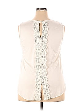 Pale Sky Short Sleeve Blouse (view 2)