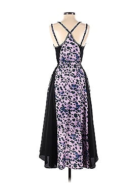 Koché Purple Leopard Printed Dress (view 2)