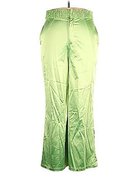 Ali�étte Green Silk Pants (view 1)
