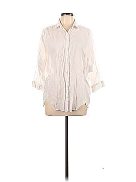 Ann Taylor LOFT 3/4 Sleeve Button-Down Shirt (view 1)